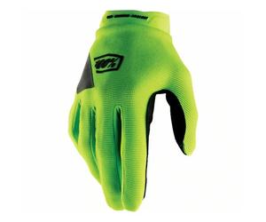 Gants longs femme 100% RideCamp Jaune