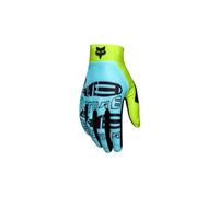Gants longs fox flexair elevated turquoise vert