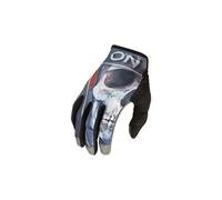 Gants longs o neal mayhem bones v 22 noir rouge