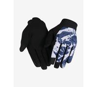 Gants longs Rapha Trail Lightweight blanc bleu - L