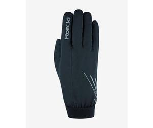 Gants longs Roeckl Rottal noir blanc - 8.5