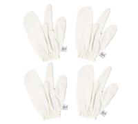 Gants lymphatiques Garshana 2 paires de gants de massage lymphatique souples avec manchette élastique outils exfoliants réutilisables pour le corps