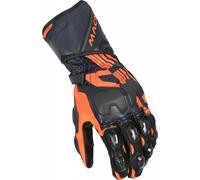 Macna Powertrack Gants de moto, bleu-orange, taille 3XL pour homme