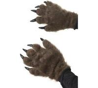Smiffy's Mains de monstre poilu – Marron – Halloween