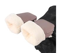 Gants Manchon Pour Poussette,Imperméable Au Vent Confortable Épais Et Chauffant - Moufles Anti-Gel Pour Poussette - Pour Poignées De Parents Temps Froid Hiver Voyage