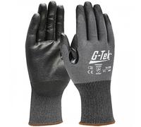 Gants manipulation de précision G-Tek 16-586 - gris - 12 paires -T10 PIP