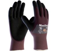 Gants MaxiDry® 56-425 taille 11 violet/noir Nyl.EN 388 EPI II ATG