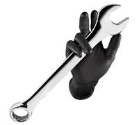 Gants mécanique en nitrile écaillé noir ou orange - taille XXL par 50