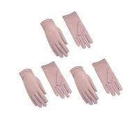 Gants mitaines hommes hiver chaud 3 paires de en coton réutilisables, doux, pour travaux ou sèches hydratantes, bijoux, argent, Costume d'archives, Inspection Gants mitaines Toddler (Pink, One Size)