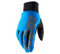 Gants Moto 100% Hydromatic Brisker Imperméables Bleu Motocross VTT Quad