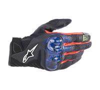 Gants Moto Alpinestars FQ20 SMX-1 Air V2 Monster Noir/Bleu/Rouge Vif/VertM Noir,Bleu,Rouge Vif,Vert
