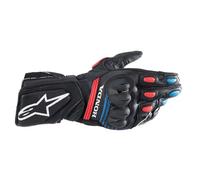 Gants Moto Alpinestars Honda SP-8 V3 - Noir/Rouge Brillant/Bleu 35584231317