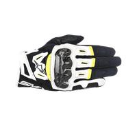 Gants Moto Alpinestars SMX-2 Air Carbon V2 Carbon noir/blanc/jauneL Carbon noir,blanc,jaune