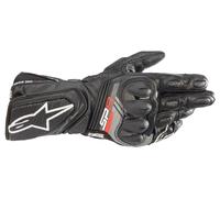 Gants Moto Alpinestars SP-8 V3 Pour Hommes Noir/Blanc Taille: XL