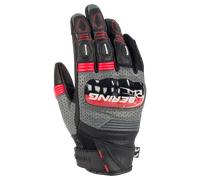 §Gants Moto Femme Bering Axel Noir-Gris-Rouge§