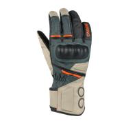 Bering Siberia Beige Grey Orange Gloves 10