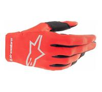 Gants moto cross enfant Alpinestars Radar - red/black 2XS