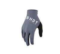 Gants moto cross SHOT RACE GEAR Draw Grey XL