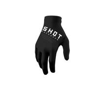 Gants SHOT RAW KID noir 10-11 ans