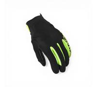 Gants Moto D’Été MACNA Courte Peau Protection RISC Écran Tactile Jaune Fluo