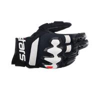 Gants Moto en Cuir Alpinestars Halo Noir/BlancM Noir,Blanc