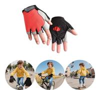 Gants Moto Enfant Mitaine Enfant Gants Pour Gant Escrime Droitier Garçon 4 Ans Trotinette Electrique Vtt Garcon De 6 Mitaines Conduite Varappe Foot Hiver Été Scooter 12 Cross Tactile Rouge Fille