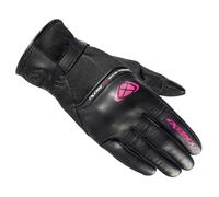 Gants moto été cuir femme Ixon rs shine 2 - noir/fushia - S S