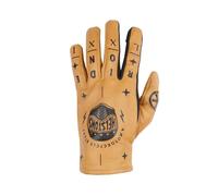 Gants moto été cuir Helstons kustom Doré Taille 13
