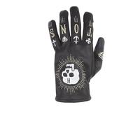 Gants moto été Helstons Kustom - noir - Taille 12 - Cuir de chèvre pleine fleur - Homologué CE 13