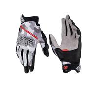 Gants Moto Été LEATT ADV X-FLOW 7.5 Court Acier Gris Noir Respirants