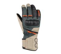 Gants Moto Femme Bering Siberia Beige/Gris/OrangeL Beige,Gris,Orange
