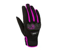 Gants Moto Femme Bering York Noir/FuchsiaL Noir,Fuchsia
