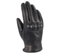 Bering Zack, gants perforés femmes 5 Noir Noir