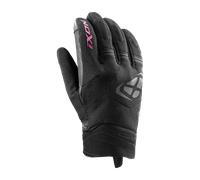 Ixon MS MIG 2 WP gants de moto pour femmes imperméables, noir-rose, taille XL
