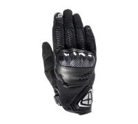 Ixon RS4 Air Gants de moto pour dames, noir-argent, taille L pour femmes