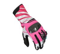Gants Moto Femme Macna Krown Rose/Gris/NoirXL Rose,Gris,Noir