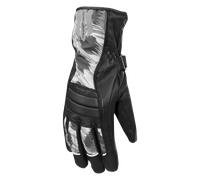 Rusty Stitches Bianca, gants imperméables pour femmes XS Noir/Gris Noir/Gris