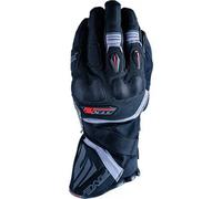 GANTS MOTO FIVE TFX2 WP COURT NOIR GRIS PROTECTION SPORT NOIR IMPERMÉABLE