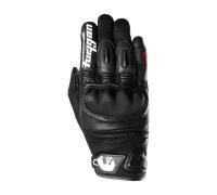 Furygan Jet All Seasons D3O Evo - Gants de Moto Homme- Paume 100% Cuir - Tactile - Confort - Respirant & Léger, Noir