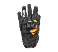 GMS Curve Gants de moto, noir-orange, taille 3XL pour homme