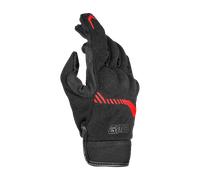 GMS-Moto Jet-City, gants L Noir/Rouge Noir/Rouge