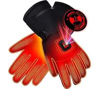 Gants Moto Hiver Chauffants Électriques Unisexe 3 Niveaux Chaleur Imperméables