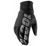 Gants Moto Hydromatic Brisker Waterproof 100% MX Noir Motocross VTT Off Road