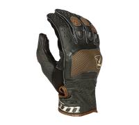 Klim Badlands Aero Pro, gants courts XL Vert Foncé/Marron Vert Foncé/Marron