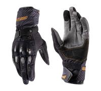 Leatt Gants de moto Adventure Subzero 5.5 Long imperméables M Noir/Gris foncé