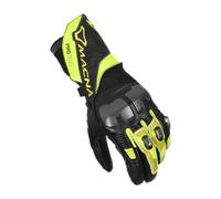 Macna Protego Gants de moto, noir-jaune, taille 2XL pour homme