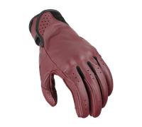 Macna Gants moto Rogue 2.0 cuir perforé Femme XS Rouge foncé