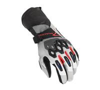 Macna Tanamax Gants de moto, noir-gris-rouge, taille XL pour homme