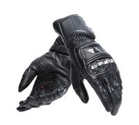 Gants Moto Racing En Cuir Dainese Druid 4 Gants Noir/Noir/Gris Charbon