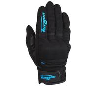 Furygan JET D3O Lady - Gants de moto Femme- Paume 100% cuir - Tactile - Confort - Gants d'été - Respirant & Léger - Protection Métacarpes D3O